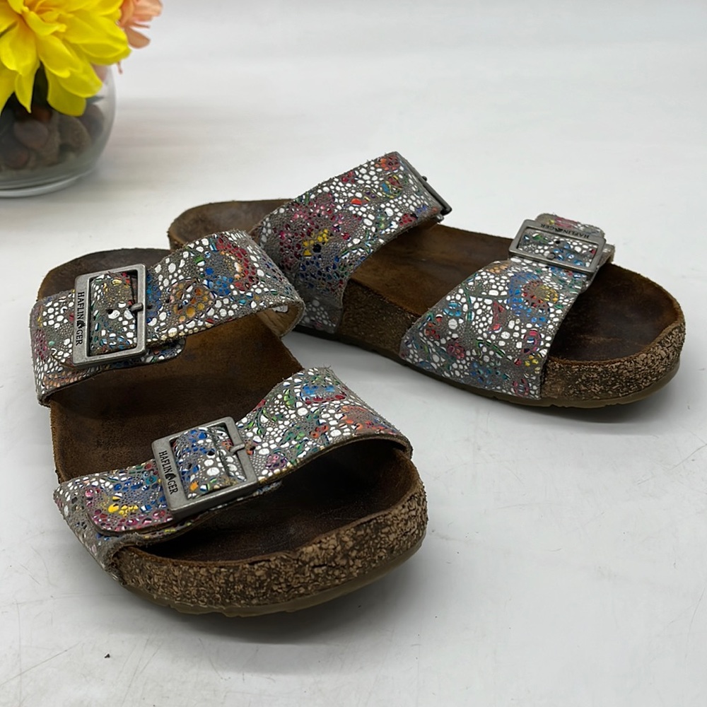 Haflinger Mosaic Design Sandals Size 37. MCS3169C